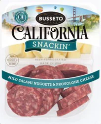 Busseto Mild Nugget & Provolone Snackin - 3 Oz