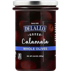 Delallo Olive Calamata - 5.8 Oz