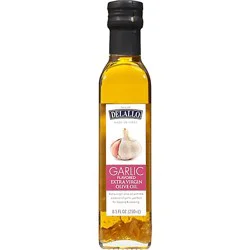 Delallo Oil Olive Dipping Extra Virgin Garlic - 8.5 Oz