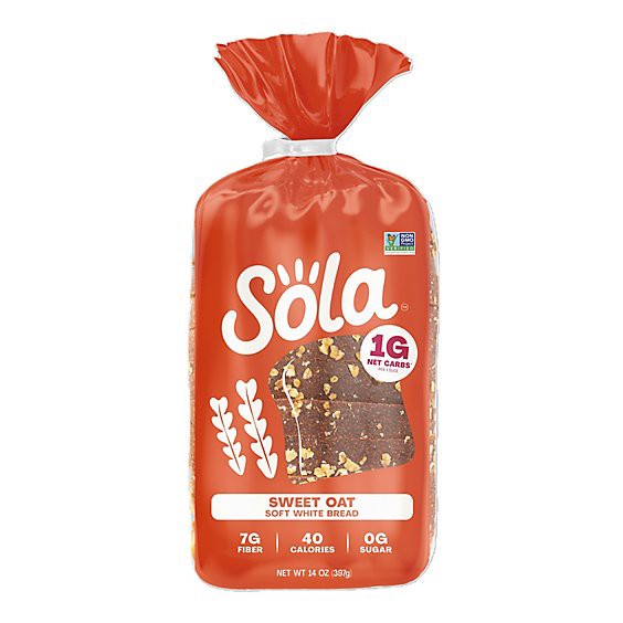 slide 1 of 1, Sola Bread Sweet Oat - 14 Oz, 14 oz