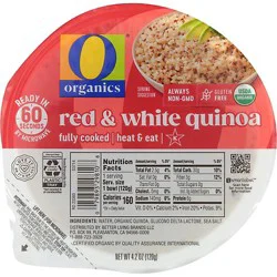 O Organics Quinoa Bowl Red & White - 4.2 Oz