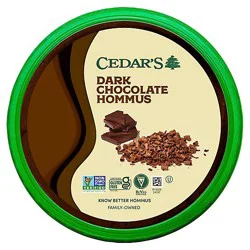 Cedars Dark Chocolate Hommus - 8 Oz