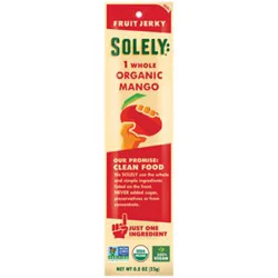 Solely Fruit Jerky Mango - .8 Oz