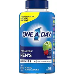 One A Day Mens Vitacraves Gummies - 170 Count