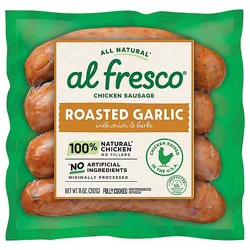 Al Fresco Garlic Chicken Sausage - 11 Oz