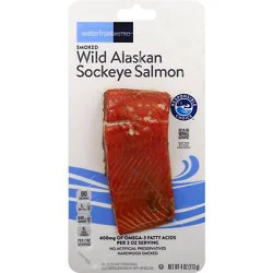 Waterfront Bistro Salmon Wild Alaskan Sockeye - 4 Oz