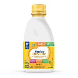 Similac Neosure Milk Based Ready To Feed Infant Formula Bottle - 32 Fl. Oz.