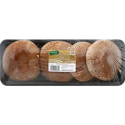 Signature Farms Mushrooms Portabella Cap - 18 Oz