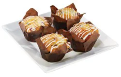 Bakery Pavillions Vanilla Blueberry Muffins - 4 Count