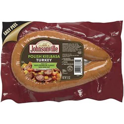 Johnsonville Sausage Rope Turkey Roasted Garlic Cooked - 12 Oz