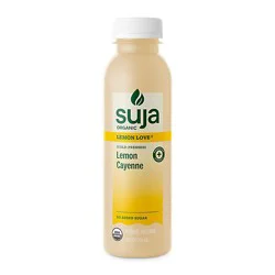 Suja Organic Lemon Love Cold Pressed Juice Drink Bottle - 12 Fl. Oz.
