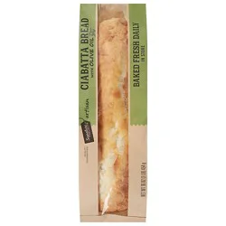 Signature Select Loaf Ciabatta Olive Oil - 16 Oz