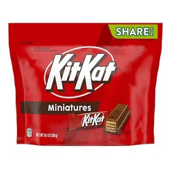 Kit Kat Miniatures Milk Chocolate Wafer Candy Share Pack - 10.1 Oz