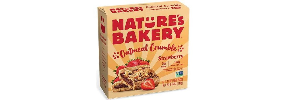 slide 4 of 4, Nature's Bakery Strawberry Crumble Bar - 6ct, 