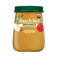 Beech-Nut Organics Stage 1 Apple Baby Food - 4 Oz