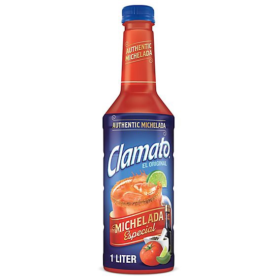 slide 1 of 14, Clamato Michelada Especial Mixer In Bottle - 1 Liter, 1 liter