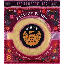 Siete Grain Free Almond Flour Tortillas - 8 Count