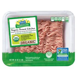Perdue Harvestland Organic Ground Chicken Traypack - 16 Oz