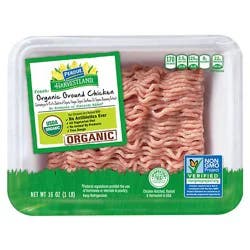 Perdue Harvestland Organic Ground Chicken Traypack - 16 Oz