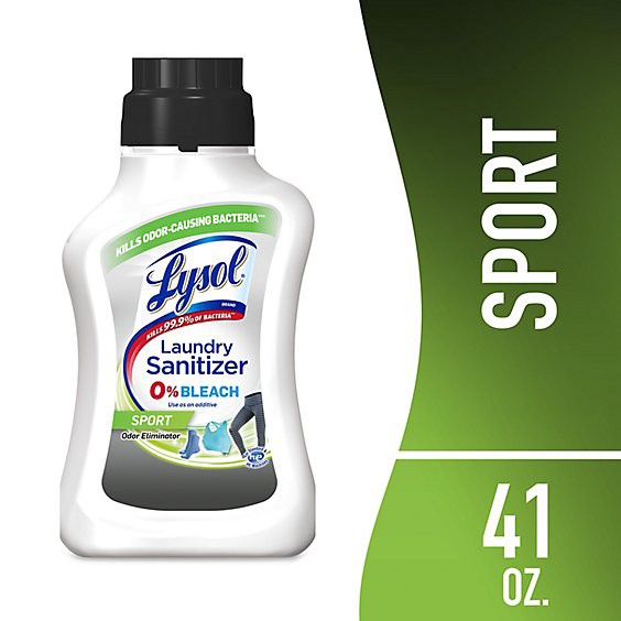 slide 1 of 1, Lysol Sport Laundry Sanitizer - 41 Oz, 41 fl oz