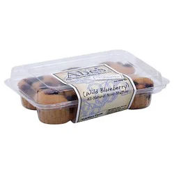 Abes 6 Pack Mini Muffins - Blueberry - 5 Oz
