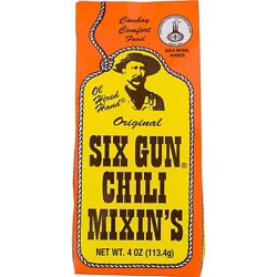 Six Gun Mixins Chili Original - 4 Oz