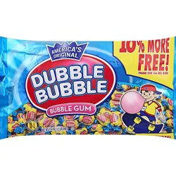 Dubble Bubble Bubble Gum 10 Bonus - 17.6 Oz