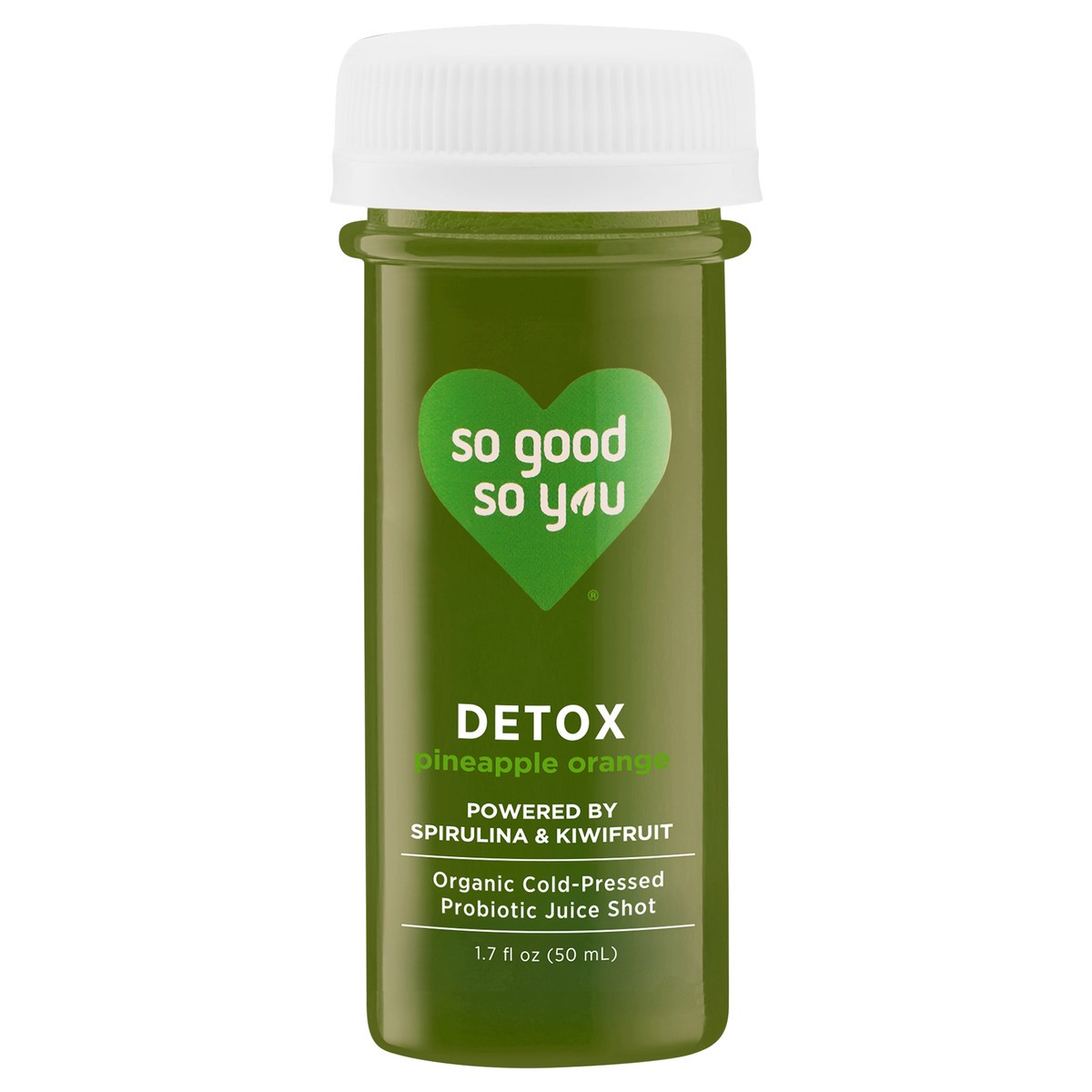 slide 9 of 10, So Good So You Organic Detox Pineapple Orange Probiotic Juice Shot - 1.7 Fl. Oz., 1.7 fl oz