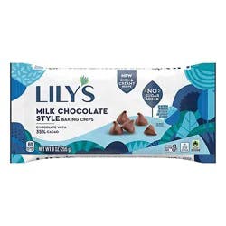 Lilys Sweet Milk Chocolate Style Baking Chips - 9 Oz