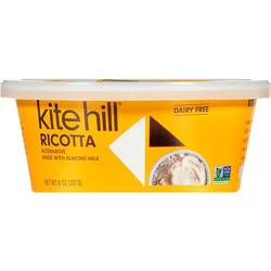 Kite Hill Ricotta Non Dairy Vegetarian With Almond Milk - 8 Oz