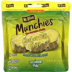 Mt Olive Kosher Dill Chips - 4.8 Fl. Oz.