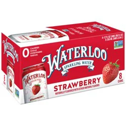 Waterloo Sparkling Water Strawberry - 8-12 Fl. Oz.