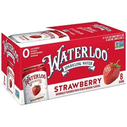 Waterloo Sparkling Water Strawberry - 8-12 Fl. Oz.