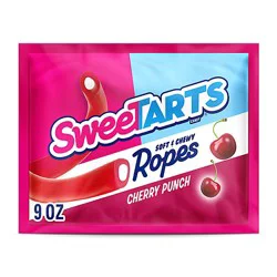 Sweetarts Candy Ropes Soft & Chewy Cherry Punch - 9 Oz