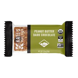 Kate's Real Food Dark Chocolate Peanut Butter Bar - 2.2 Oz