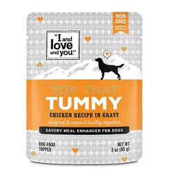 I And Love And You Top That Tummy Chicken Recipe In Gravy Wet Dog Food - 3 Oz