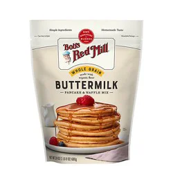 Bob's Red Mill Buttermilk Whole Grain Pancake & Waffle Mix - 24 Oz