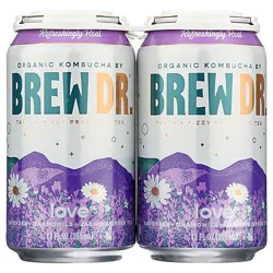 Brew Dr. Kombucha Love Can - 4-12 Fl. Oz.
