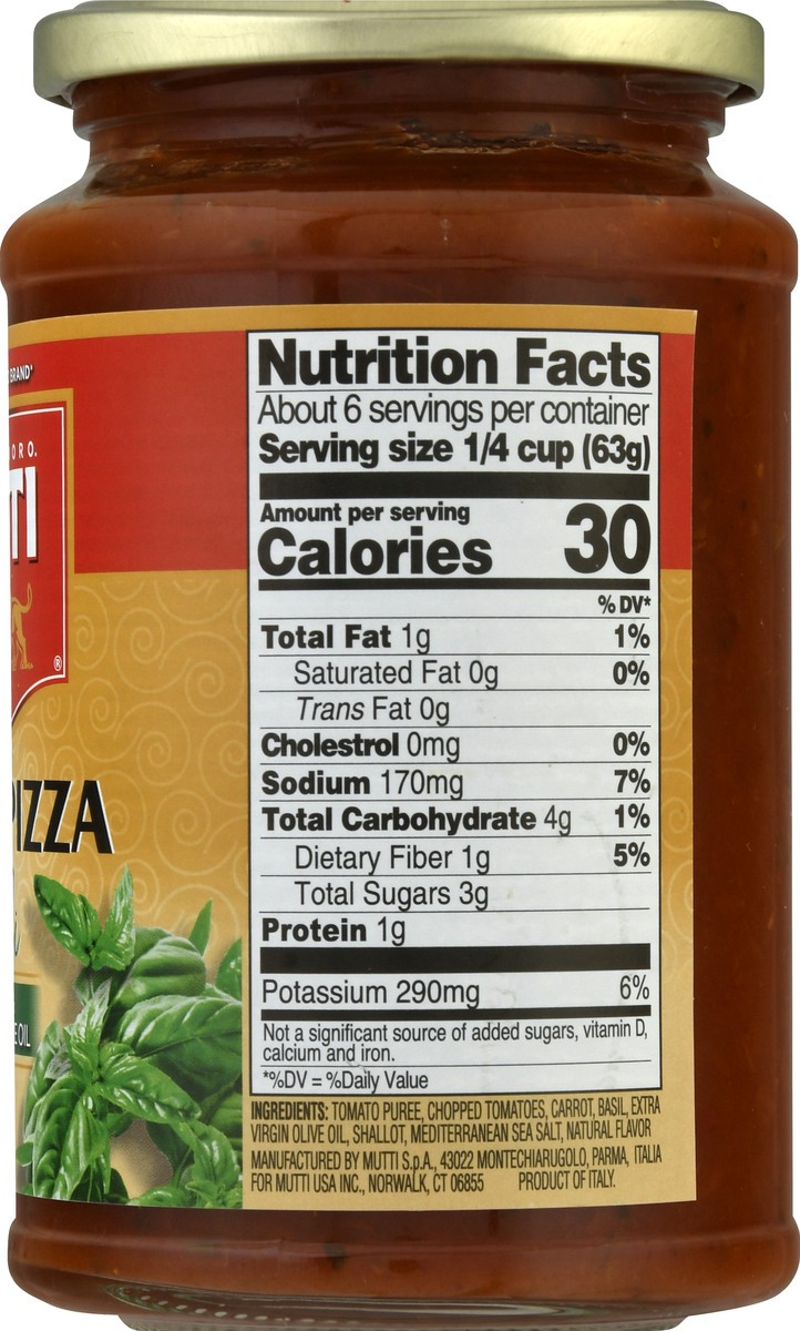 slide 8 of 11, Mutti Sauce For Pizza Napol Fresh Basil & Extra Virgin Olive Oil - 14 Oz, 14 oz