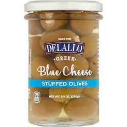 Delallo Olives Stuffed Greek Blue Cheese - 9.9 Oz