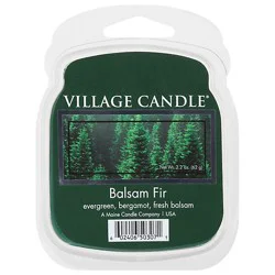 Village Candle Warm Balsam Fir Candle 2.2oz - Each