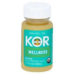 Kor Shots Organic Wellness Ginger Shot - 1.7 Fl Oz