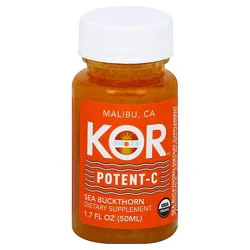 Kor Shots Potent-C Sea Buckthorn Organic Shot - 1.7 Fl Oz