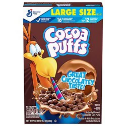 General Mills Cocoa Puffs Frosted Large Size - 15.2 Oz