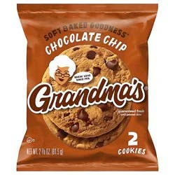 Grandmas Cookies Chocolate Chip - 2.875 Oz