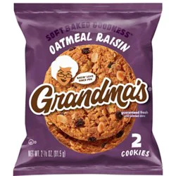Grandmas Cookies Oatmeal Raisin - 2.875 Oz
