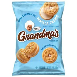 Grandmas Cookies Mini Sandwich Cremes Vanilla - 3 Oz