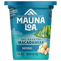 Mauna Loa Dry Unsalted Mac Cup - 4 Oz