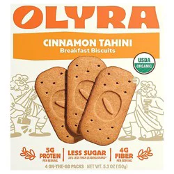 Olyra Biscuit Bfast Cnmn Tahni - 5.3 Oz