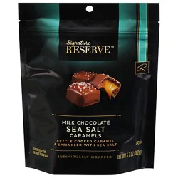 Signature Reserve Caramel Milk Chocolate Sea Salt - 5.7 Oz